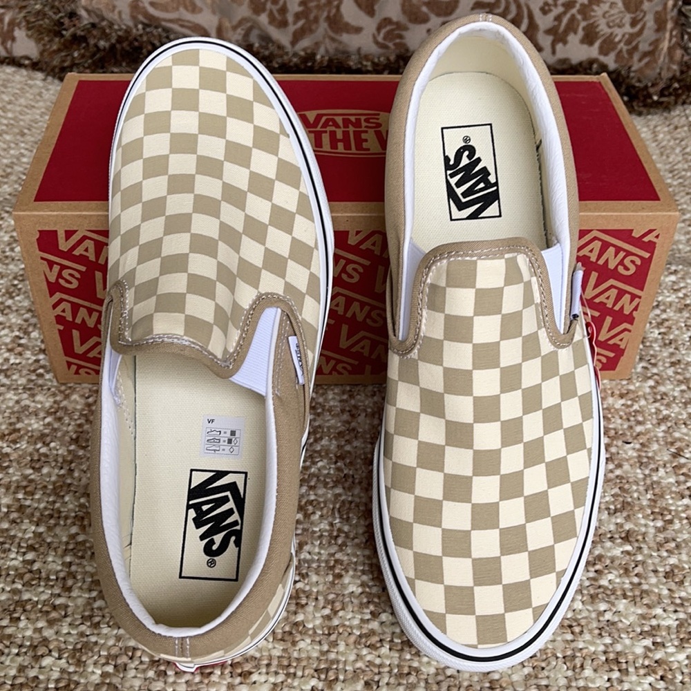 Vans Classic Slip-On Checkerboard Incens/Trwht Men - Picture 2 of 16